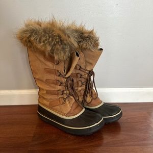 Winter Snow Boots Tan Size 10 JANDS brand
